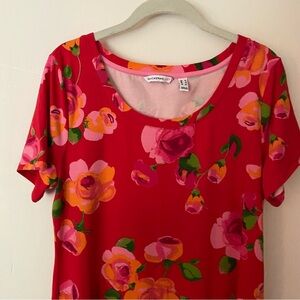 Isaac Mizrahi Live floral summer dress